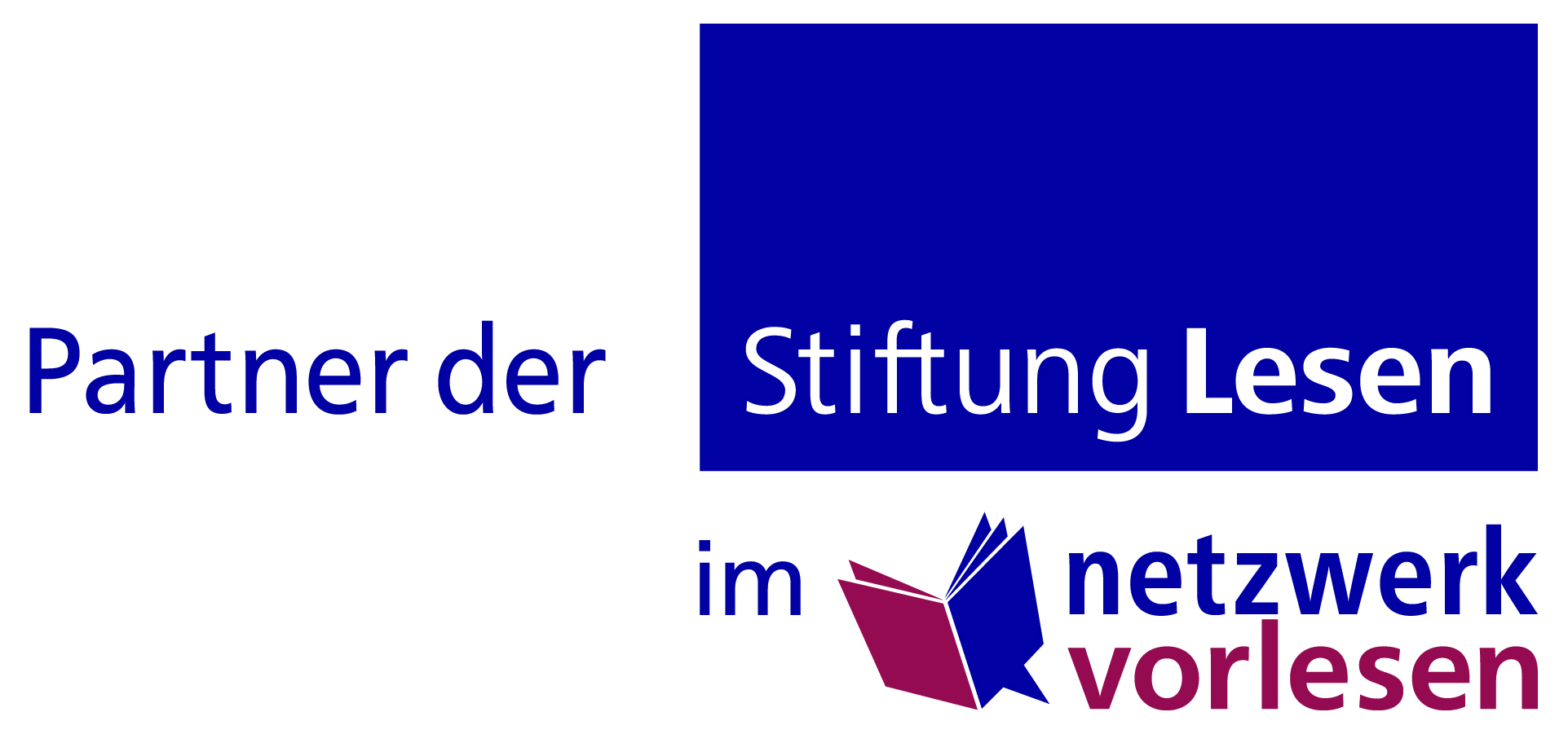 Logo Stiftung Lesen - Partner im Netzwerk Vorlesen