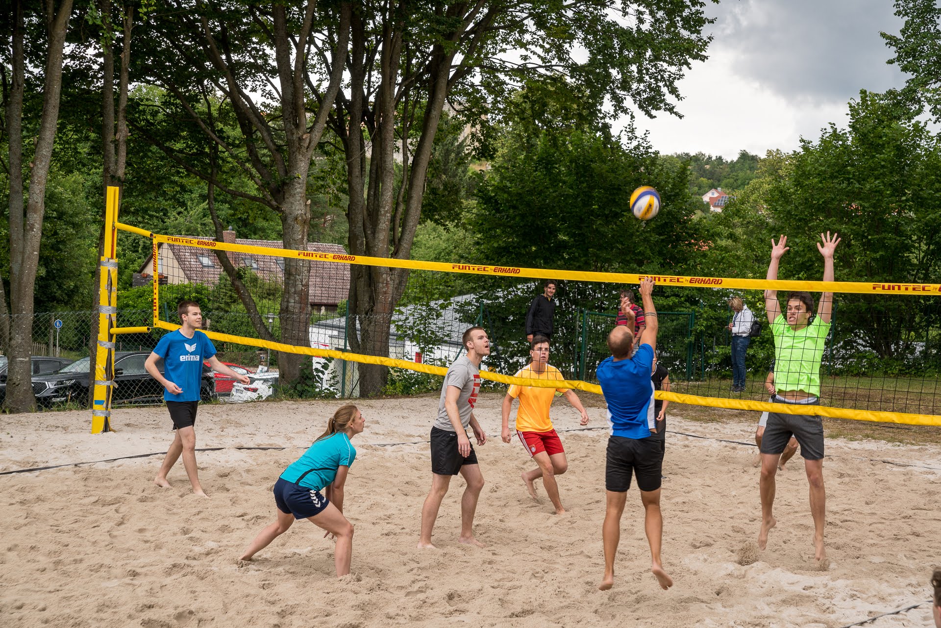 Jährliches Beachvolleyballturnier. Foto: Hans-Jürgen Gibis