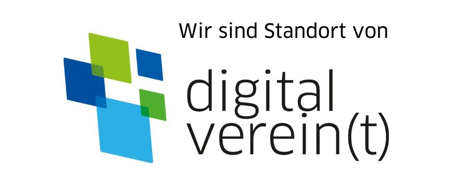 Logo Wir sind Standort von digital verein(t)