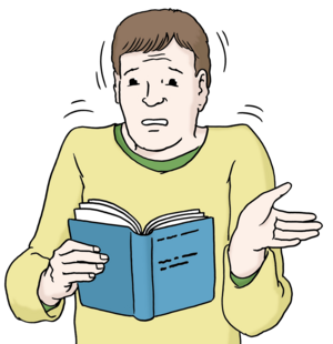 Schwere Sprache ist schwer zu verstehen.