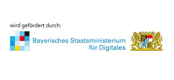 Logo Bayerisches Staatsministerium für Digitales