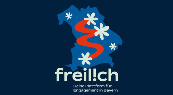 Bild vergr&ouml;&szlig;ern: Logo Freilich - Deine Plattform für Engagement in Bayern